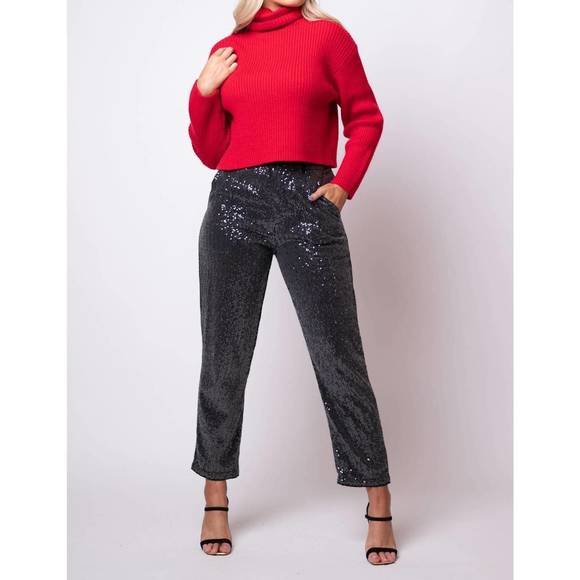 NEW YOUNG FABULOUS & BROKE isaac pant in black - Picture 2 of 7